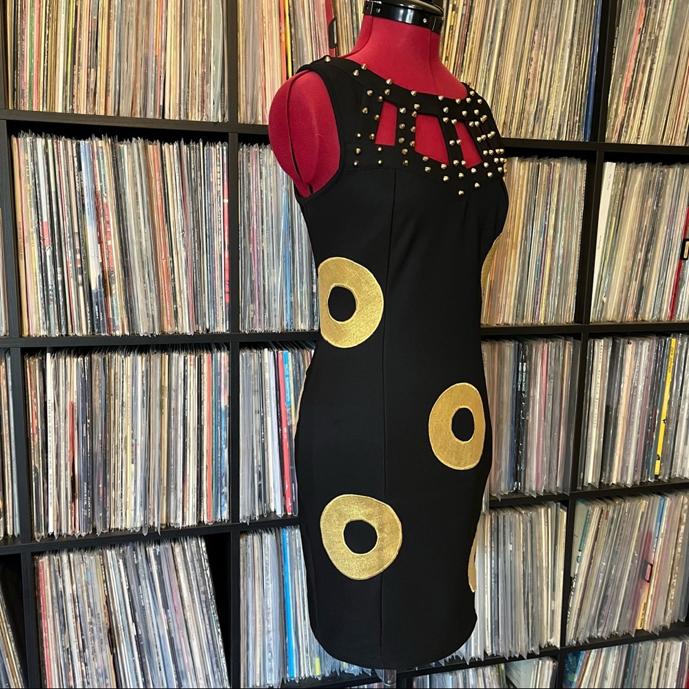 GOLDEN AGE donut dress PHISH festival sexy ♻️⭕️🖤⚡️ L - Picture 4 of 10